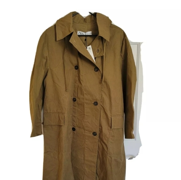 ZARA LIMITED EDITION TRENCH COAT SIZE S - Picture 2 of 11